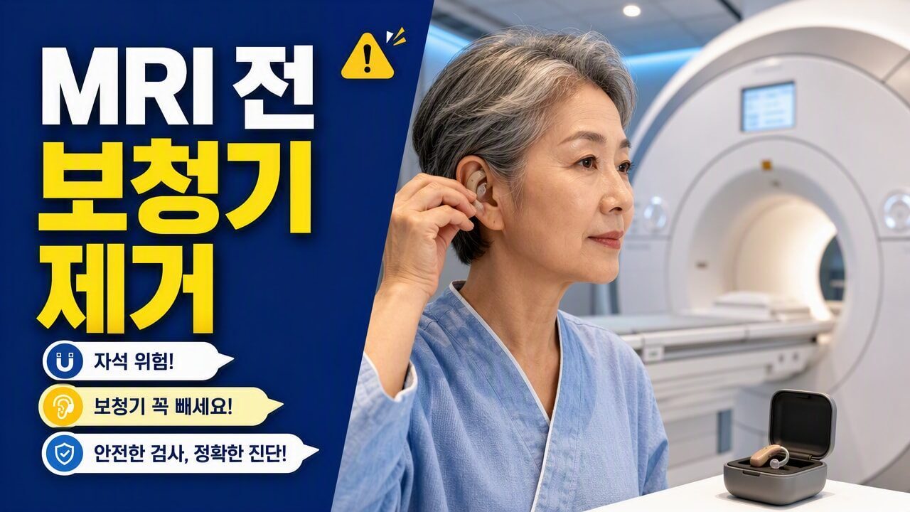 보청기 착용 중 자기공명영상·컴퓨터단층촬영 검사 받아도 될까? 검사 전 확인할 안전 기준
