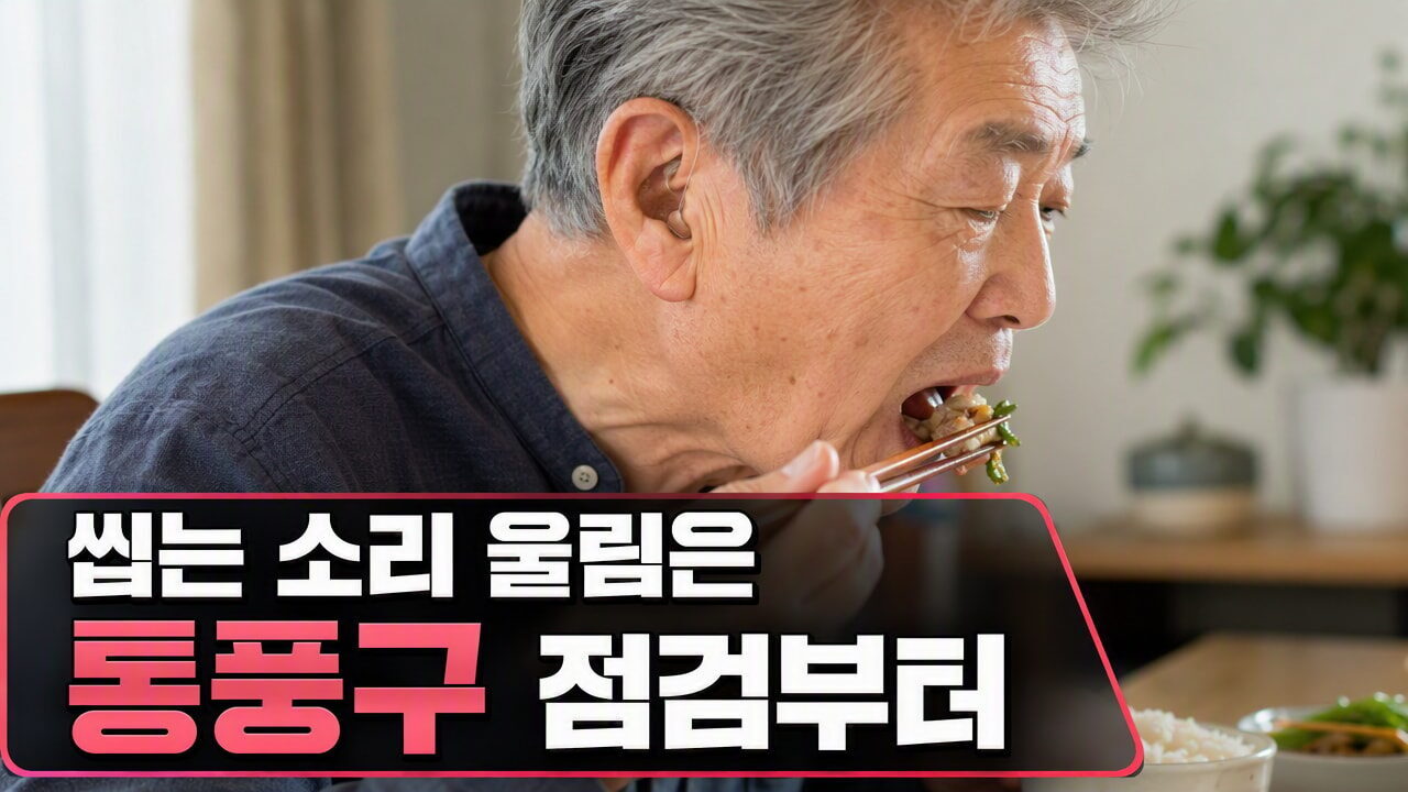 보청기 착용 후 씹는 소리가 크게 들릴 때 폐쇄효과 줄이는 법