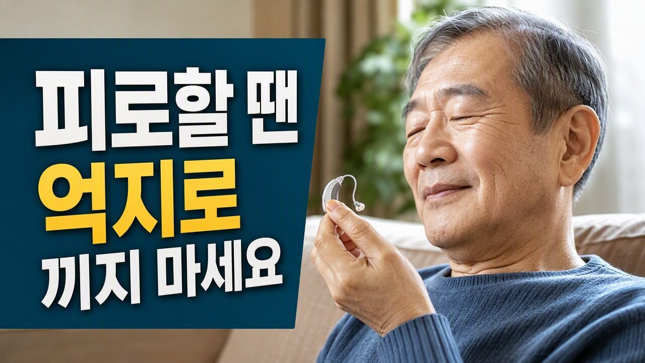 보청기 착용 초기 두통이나 피로감이 생길 때 단계별 착용 시간 조율법
