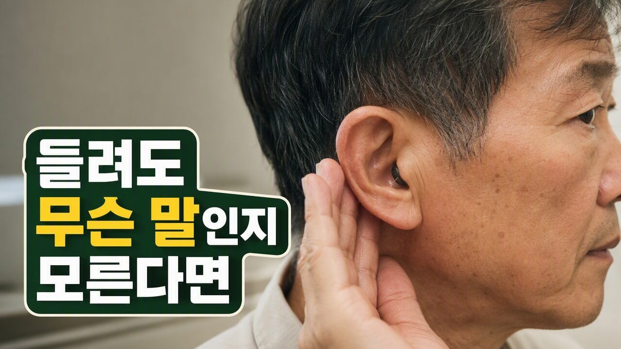 덕진동보청기 센터 방문 전 어음분별력 검사가 중요한 이유